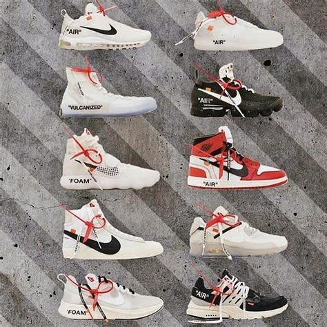 best off white nike shoes.